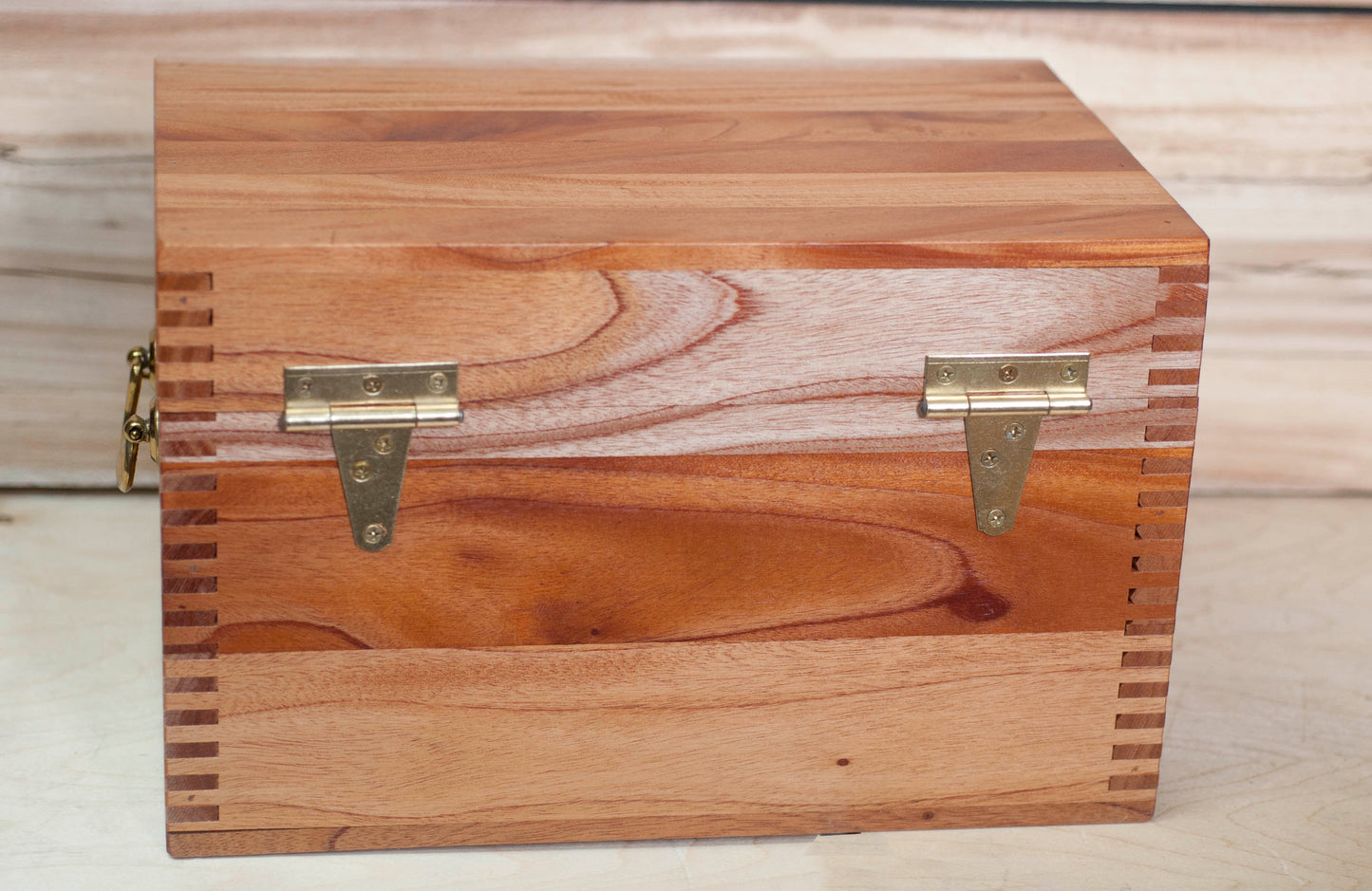 Cedar Box Rear View | Wooden Trinket Box | Wooden Box