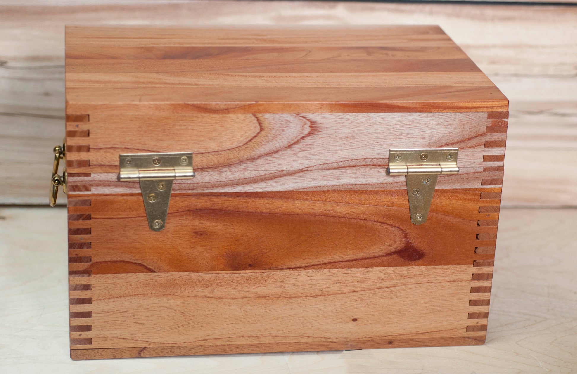 Cedar Box Rear View | Wooden Trinket Box | Wooden Box