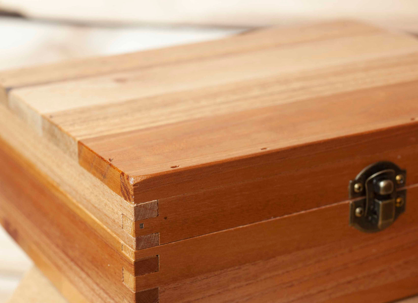 Small Cedar Box Detail | Wooden Box | Jewelry Box