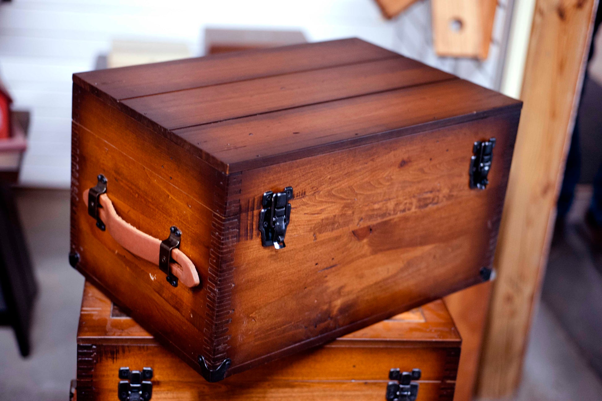 Wooden Memory Box Keepsake Box