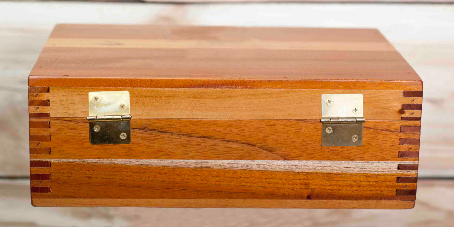 Cedar Box Rear View | Handmade Wooden Box